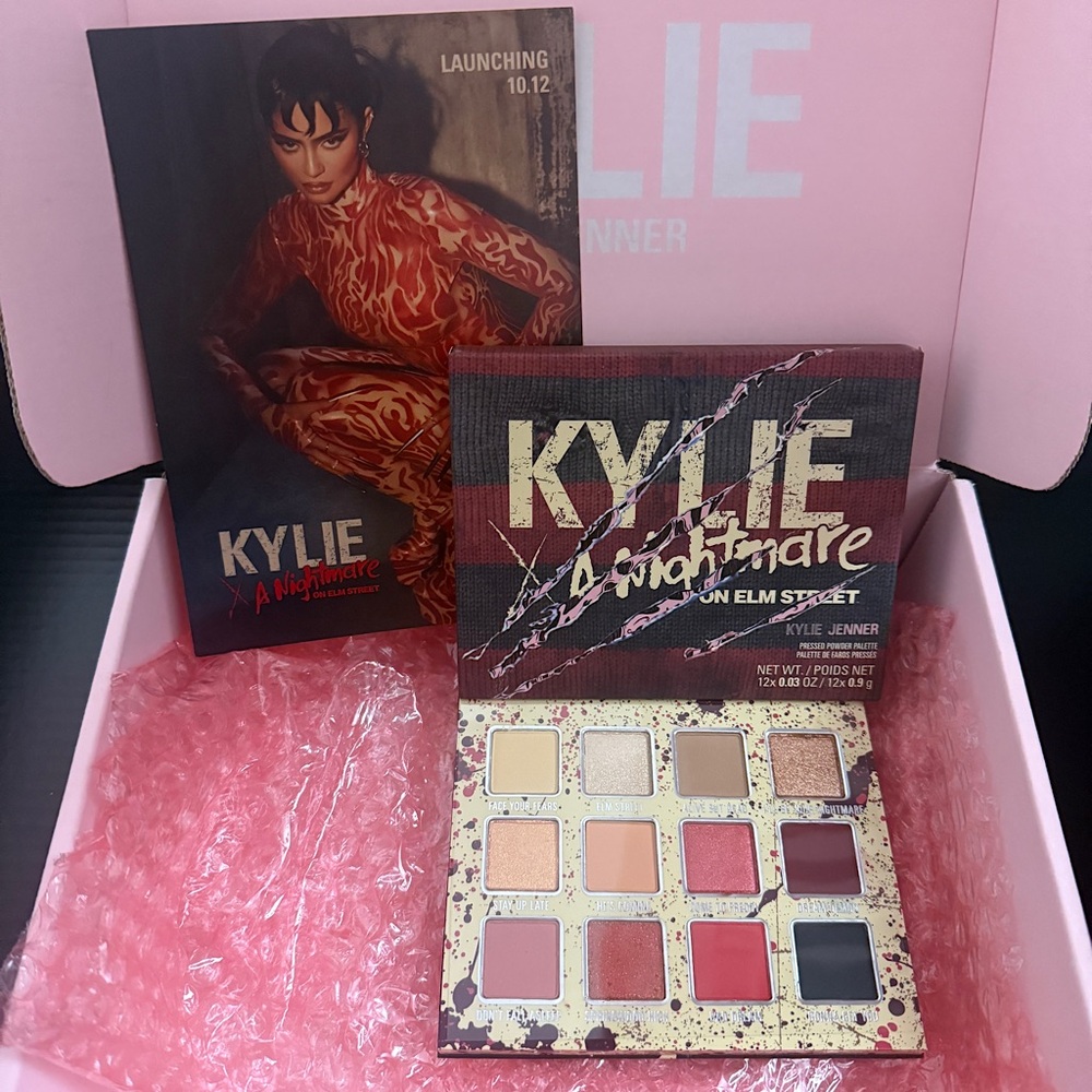 NWT Kylie Cosmetics Nightmare on Elm Street Eyeshadow Palette